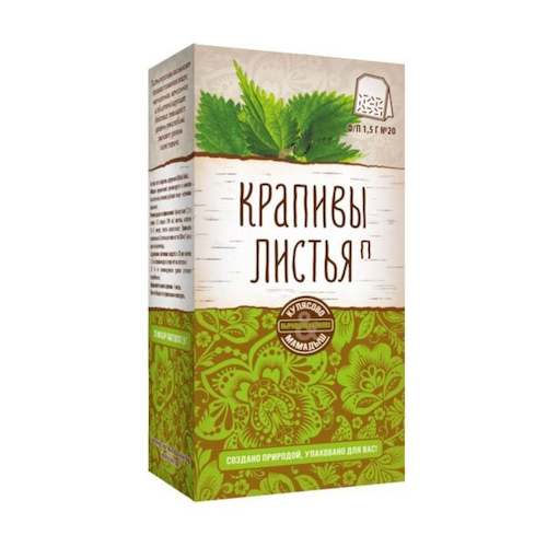 Крапива листья П фильтр-пакеты 1,5г № 20 БАД #1