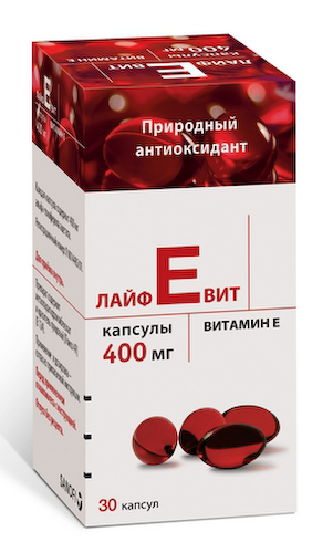Лайфевит капсулы 400мг №30 #1