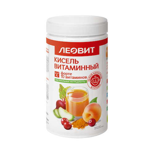 Леовит кисель диетич. витамин. форте 400г   банка #1