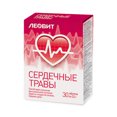 Леовит Сердечные травы таблетки 0,3г №30 #1