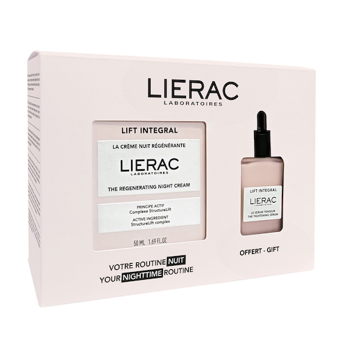 Lierac Подарочный набор Lift Integral ночь Лифт интеграль восст. ночной крем-лифтинг для лица 50мл+Лифт Интеграль сыворотка-лифтинг для лица 15мл #1