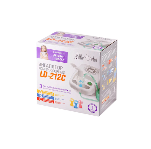 Литтл Доктор ингалятор LD-212C компрессорный #1