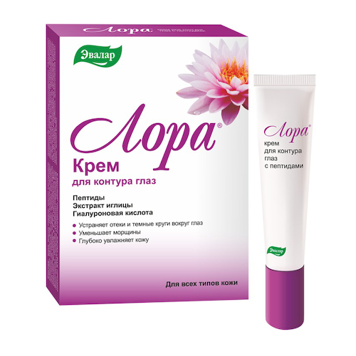 Лора крем для области вокруг глаз пептиды 15г #1