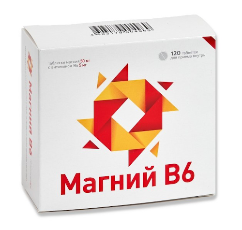 Магний В6 таблетки 0,44г № 120 #1