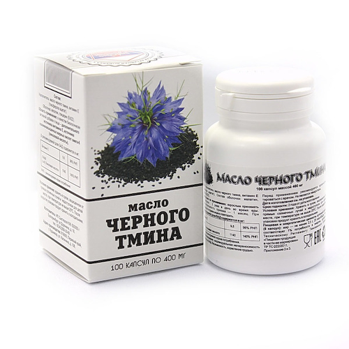 Масло Черного тмина 400мг капсулы № 100 БАД #1