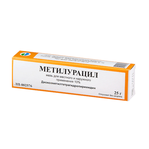 Метилурацил мазь для наруж.применения 10% 25г #1