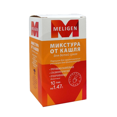 Микстура сухая от кашля для детей порошок 1,47г № 10 #1