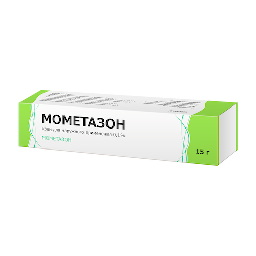 Мометазон крем для наружного применения 0,1% 15г #1