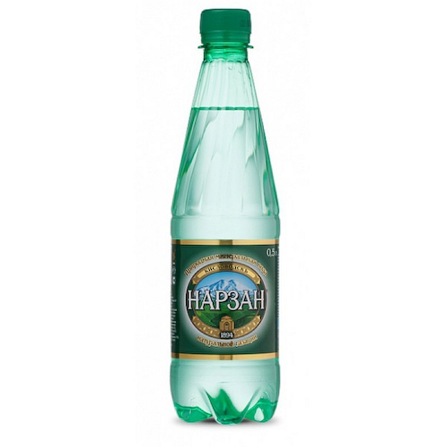 Нарзан вода минеральная ПЭТ 0,5л #1