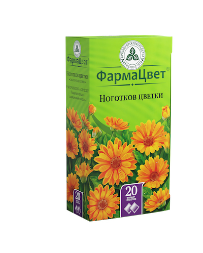 Ноготки (календула) цветки ф п 1,5г №20 #1