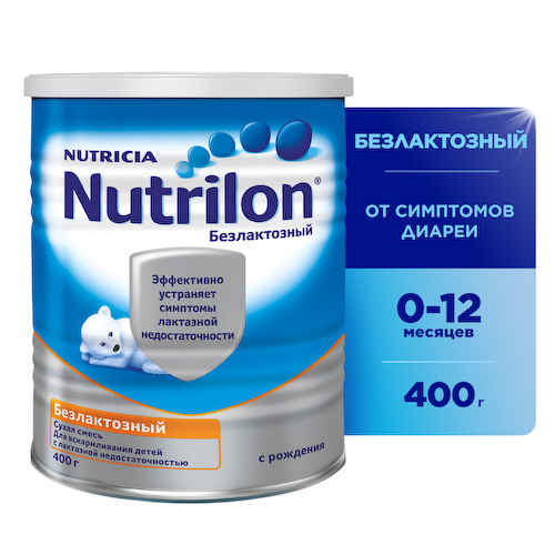 Нутрилон смесь безлактозная от 0 до 12мес. 400г #1