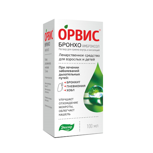 Орвис Бронхо раствор для приема внутрь 7,5мг   мл 100мл #1