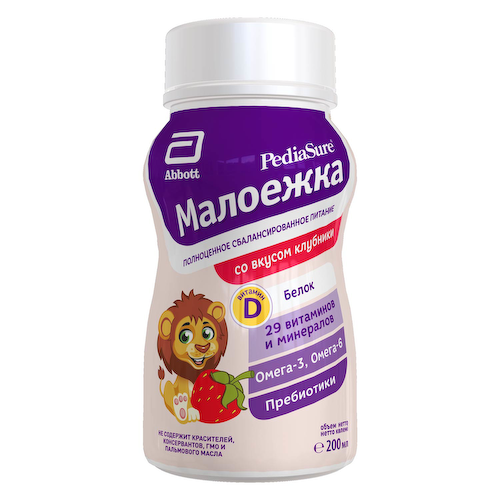 ПедиаШур малоежка клубника 200мл #1