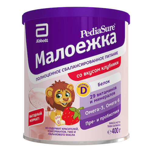 ПедиаШур малоежка клубника 400г #1