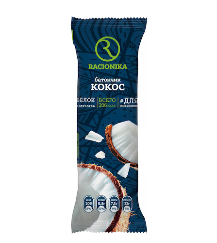 Рационика батончик Диет кокос 60г #1