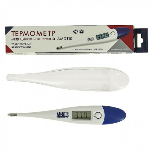 Ригла термометр медицинский цифровой AMDT-10 № 1 #1