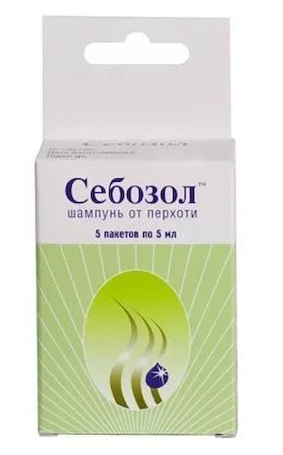 Себозол шампунь против перхоти 5млх5 #1