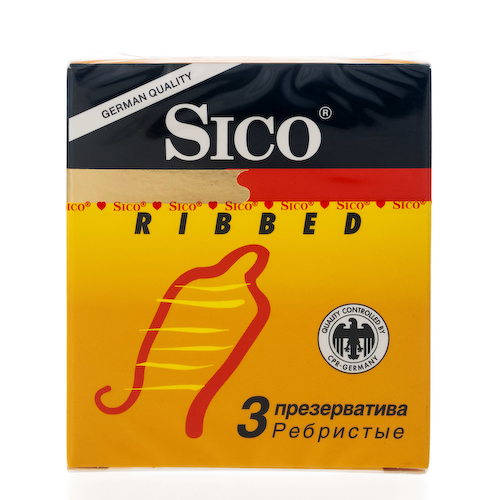 Сико презервативы Риббед ребристые №3 #1