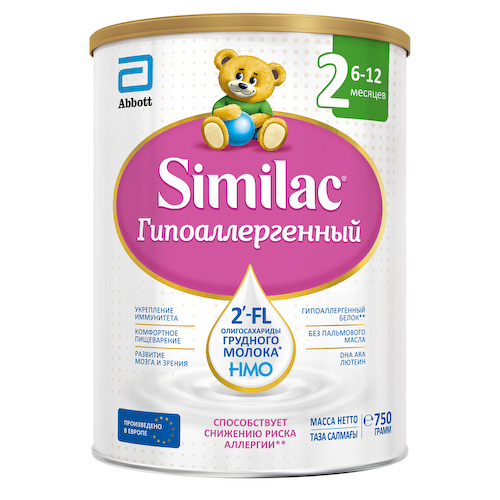 Симилак смесь молочная Гипоаллергенный 2 750г #1