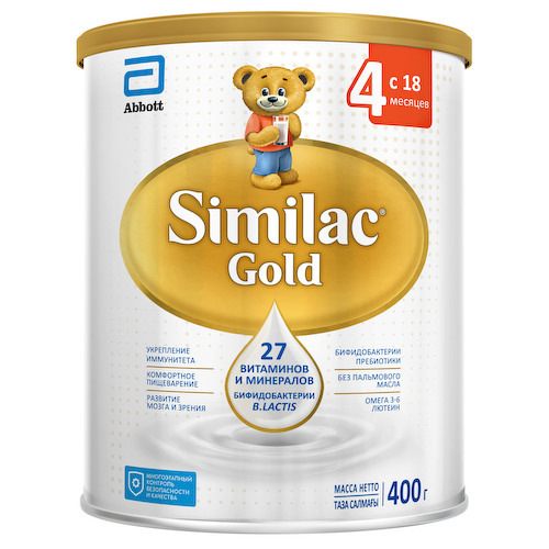 Симилак смесь молочная Голд 4 400г #1