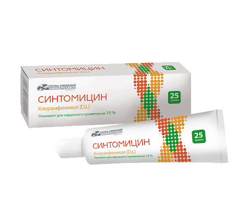 Синтомицин линимент 10% 25г #1