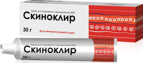 Скиноклир крем 20% 30г #1