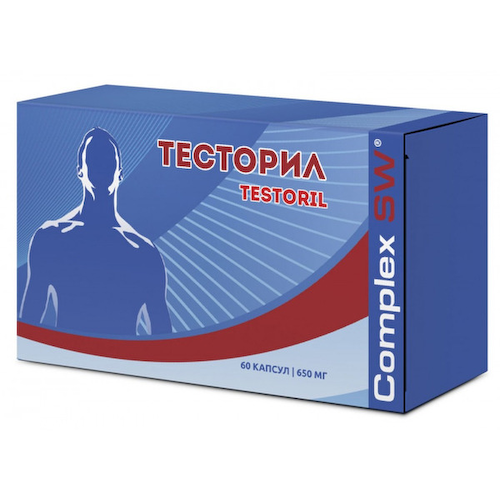 Тесторил капсулы 650мг №60 БАД #1