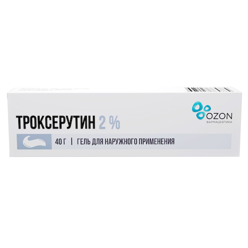 Троксерутин гель 2% 40г #1