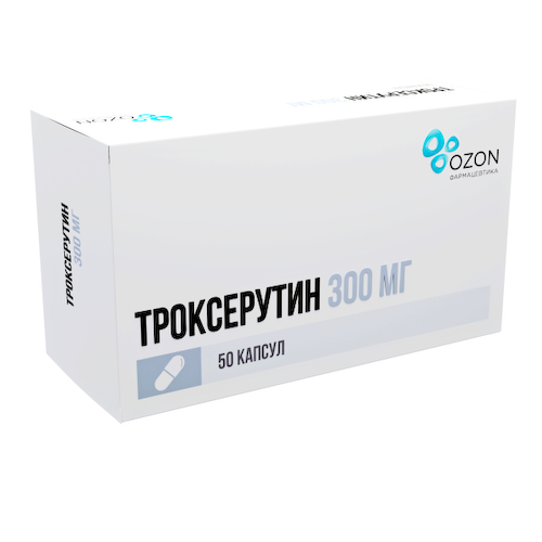 Троксерутин капсулы 300мг №50 #1