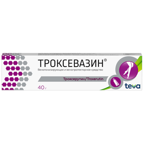 Троксевазин гель 40г #1