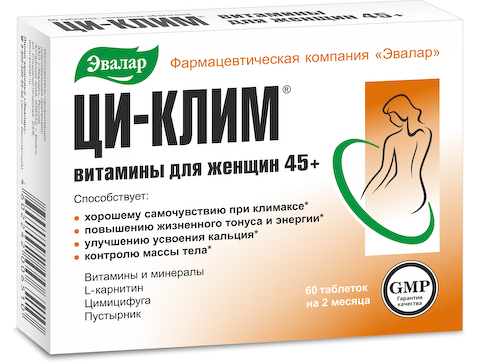Ци-Клим витамины для женщин 45+ таблетки №60 #1