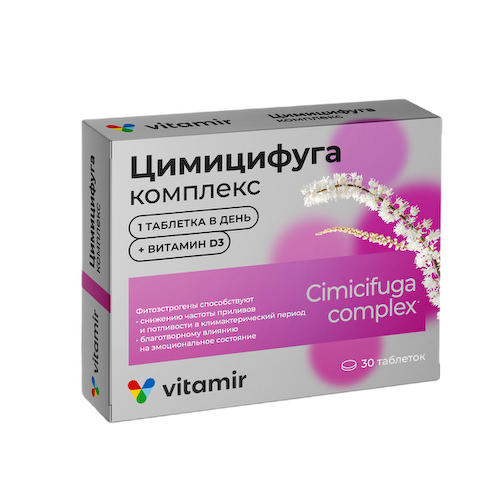 Цимицифуга комплекс таблетки 165мг № 30   БАД #1