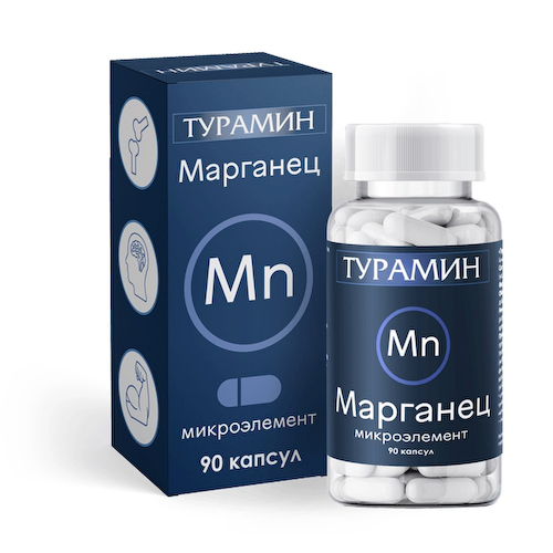 Турамин Марганец капсулы 0,2г № 90 #1