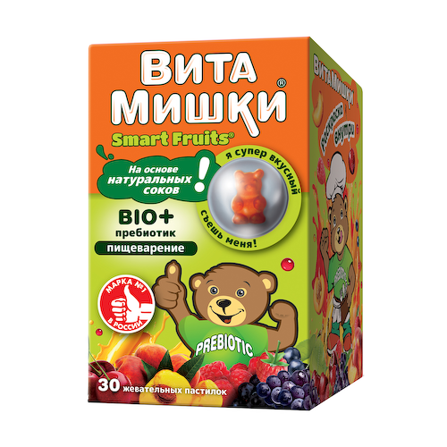 ВитаМишки Био+ пастилки жевательные 2,5г №30 #1