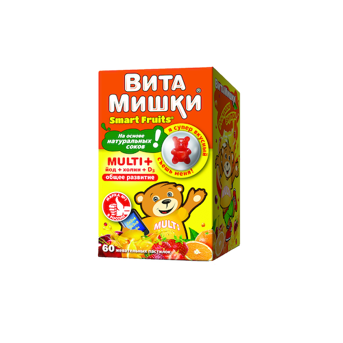 ВитаМишки Мульти плюс пастилки жевательные №60 #1