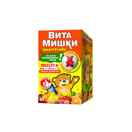 ВитаМишки Мульти плюс пастилки жевательные №30 #1