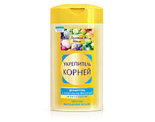 Золотой шелк шампунь укрепитель корней против выпадения 250мл #1