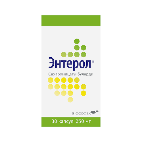 Энтерол капс. 250мг №30 фл. #1