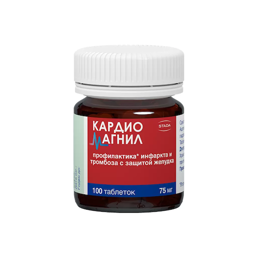 Кардиомагнил таб. п о плен. 75мг +15,2мг №100 #1