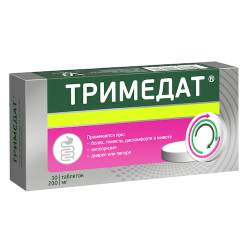 Тримедат таб. 200мг №30 #1