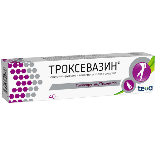 Троксевазин гель 40г #1