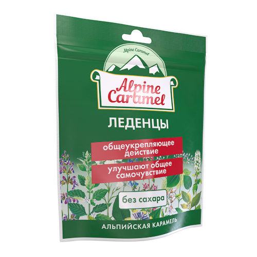 Альпийская карамель леденцы без сахара 75г #1