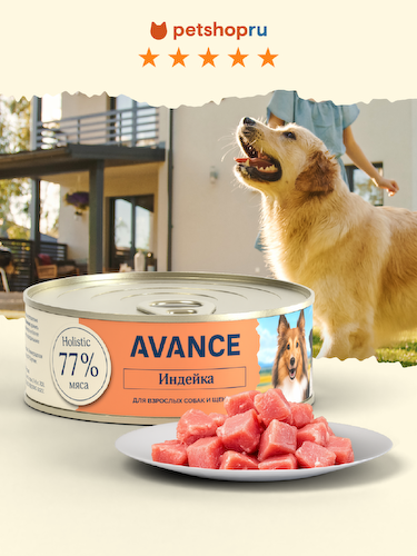 Холистики AVANCE holistic консервы #1
