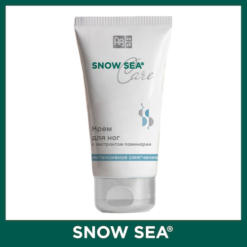 Крем для ног с экстрактом ламинарии Интенсивное смягчение SNOW SEA® Care, 75 мл #1