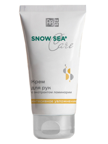 Крем для рук с экстрактом ламинарии интенсивное увлажнение SNOW SEA® Care, 75 мл #1