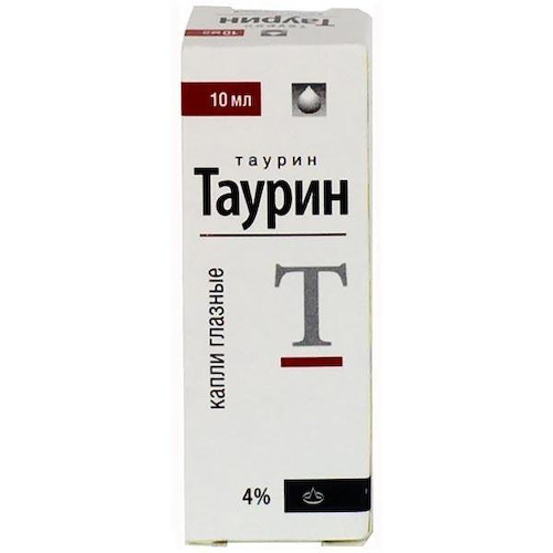 Таурин капли гл. 4% 10мл фл-кап #1