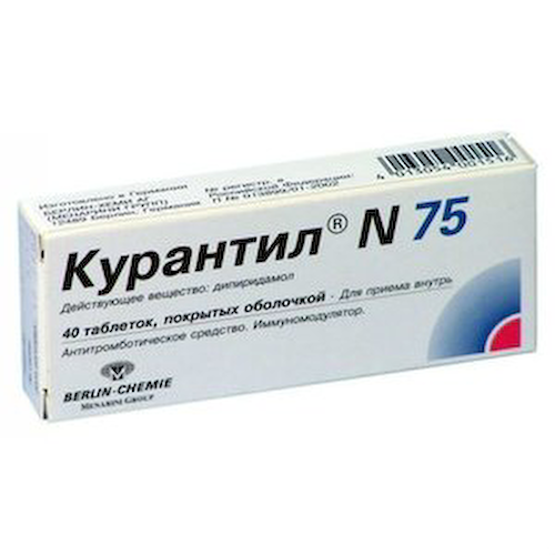 Курантил N таб. п/о 75мг №40 #1