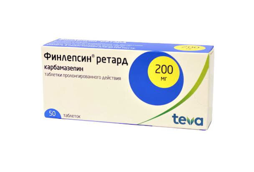 Финлепсин ретард таб. 200мг №50 #1