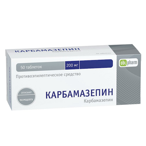 Карбамазепин таб. 200мг №50 #1