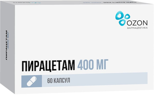Пирацетам капс. 400мг №60 #1